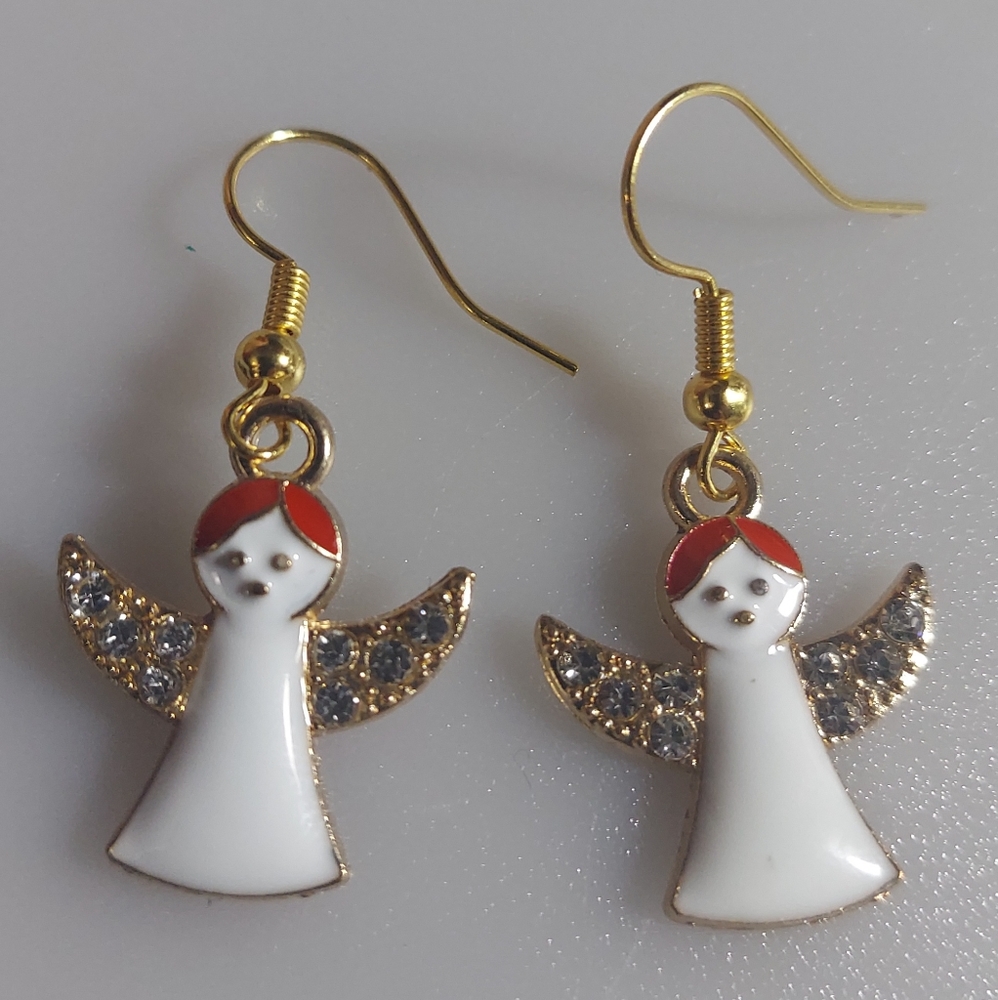 Angel earrings